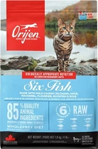 Сухий корм Orijen Cat&Kitten 6 Fish