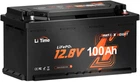 Акумуляторна батарея LiTime 12.8V 100Ah LiFePO4 (YT45535)