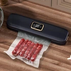 Вакууматор FreshLock AL8003 – автоматичний вакуумний пакувальник для продуктів та режимами Dry/Wet - black