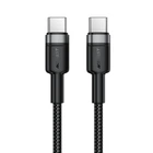 Кабель зарядки Type-C ACEFAST C22-03 60W TPE + алюминий 1.2 м черный