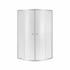 Душова кабіна Lidz Latwa SC80x80.SAT.HIGH.FR, скло Frost 4 мм без піддона