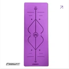 Коврик для йоги професійний EasyFit Pro каучук 5 мм Фіолетовий