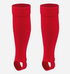 Гетри футбольні JAKO Bambini Uni без шкарпетки size S до 120см red