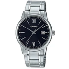 Мужские часы Casio MTP-V002D-1B3 черные 30 м