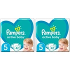 Набор Подгузников Pampers Active Baby Размер 5 Junior Extra Sleep 84 штуки 11-16 кг