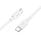 Кабель USB C to C 60W 1m Hoco X96 белый