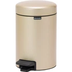 Бак для мусора с педалью Brabantia NewIcon Pedal Bin 5 л шампань 304422 (00800883)