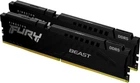 Модуль памяти Kingston DDR5 16GB (2x8GB) 5600 MHz Beast Black Fury (ex.HyperX) (KF556C40BBK2-16)