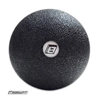 Массажный мячик EasyFit EPP 12 см черный (ЕПП-мяч для МФР и йоги, массажер для спины, ног, рук, шеи, стоп) EFMMEPP12