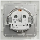 Розетка з кришкою з заземленням Schneider Electric Asfora Біла EPH3100121