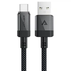 Дата кабель Acefast C12-04 USB to Type-C 3A (1.2m) (Black) (259844)