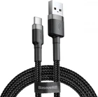 Кабель 2м Baseus Silky Type-C Black