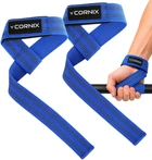 Лямки атлетические для тяги Cornix Lifting Straps XR-0506 Синие