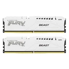 Модуль пам'яті для комп'ютера DDR5 32GB (2x16GB) 6000 MHz Beast White Kingston Fury (ex.HyperX) (KF560C36BWE2K2-32)