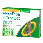 Капли на холку для кошек 2,5-7,5 кг Boehringer Ingelheim NexGard Combo Spot-ON L - 1 шт.