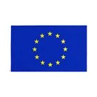 Прапор Європейського Союзу RESTEQ 150х90 см поліестер прапор ЄС прапор Європи прапор Євросоюзу