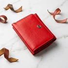 Яркий компактный женский кошелек ST Leather 18892 красный