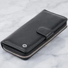 Вертикальний місткий гаманець зі шкіри унісекс ST Leather 19300 чорний