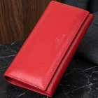Чудовий жіночий гаманець з натуральної шкіри ST Leather 22524 червоний