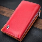 Кожаный кошелек в три сборки для женщин ST Leather 19442 разноцветный
