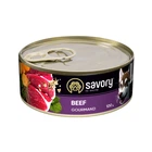 Влажный корм Savory для взрослых собак с говядиной