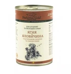 Консервований корм для собак Hubertus Gold Ягня і яловичина з пастернаком і кольрабі