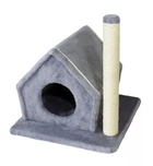 Когтеточка - домик Lucky Pet "Фани", серый, 50х40х40 см