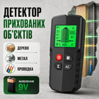 Детектор прихованої проводки металу та дерева в стіні HW-QB5 сканер стін детектор скритої проводки під напругою металошукач шукач балок арматури дроту 5 в 1 з LCD дисплеєм