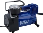 Компресор Vitol K-52 150 psi 15 Amp 40 л автостоп, прикурювач