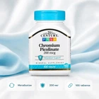 Хром піколінат, Chromium Picolinate 200 mcg - 100 tabs