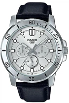 Мужские часы Casio Timeless Collection MTP-VD300L-7E стальной корпус серебристый циферблат