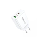 Мережевий зарядний пристрій REMAX Kiddy Series 40W 1A+2C Fast Charger RP-U123 EU-White (6954851209515)