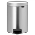 Бак для мусора с педалью Brabantia NewIcon Pedal Bin 5 л стальной 112645 (00800485)
