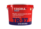 Краска интерьерная TRIORA TR-37 Silk&Baby шелковисто-матовая белая, 10 л