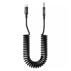 Кабель Proove Steel Spring USB-C to Mini Jack 3.5mm 1m Black (ACSS00005201)