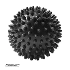 Массажный мячик 7.5 см жесткий EasyFit черный (PVC) мяч для массажа и МФР массажер для спины, ног, рук, шеи, стоп EFTNS75BK
