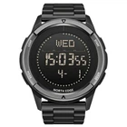 Наручний годинник North Edge Alps Stainless Black з компасом, 2 ремінці