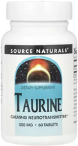 Амінокислота Source Naturals Таурін 500мг