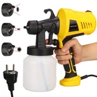 Електричний фарбопульт (800мл, 500Вт) Electric Paint Sprayer / Фарбопульт ручний / Пульверизатор для фарби