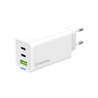 Зарядний пристрій ColorWay GaN Mini 65W PD Port PPS USB (USB-2C1A) white (CW-CHS058PD-WT)