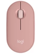 Мышь беспроводная Logitech Pebble Mouse 2 M350s, Tonal Rose (910-007014)