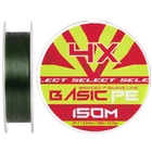 Шнур Select Basic PE 150m (темно-зеленый) #1.7/0.20mm 28lb/12.7kg
