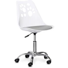Детское кресло "Indigo" Evo-Kids H-232 W/G, White/Grey, до 120 кг