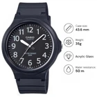 Мужские часы Casio MW-240-1B черные 50 м