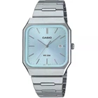 Мужские часы Casio MTP-B185D-2A2 синие 50 м