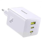 Зарядное устройство Baseus 2xType-C/USB 100W PD GaN White (P10182102213-00)