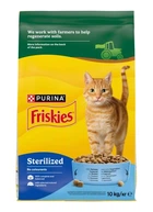 Сухий корм Purina Friskies Sterilised з лососем і овочами