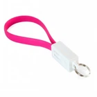 Дата кабель USB 2.0 AM to USB-C 0.18m pink Extradigital (KBU1788)