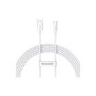 Дата кабель USB 2.0 AM to USB-C 1.0m Superior Fast Charging 100W moon white Baseus (P10320102214-01)