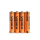 Батарейка солевая Videx R03P/AAA 4шт SHRINK (R03P/AAA 4pcs S)